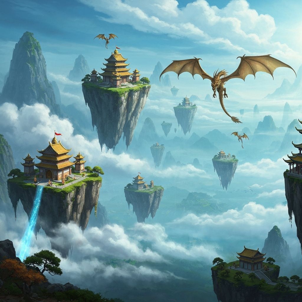 Perfect World paisagem épica